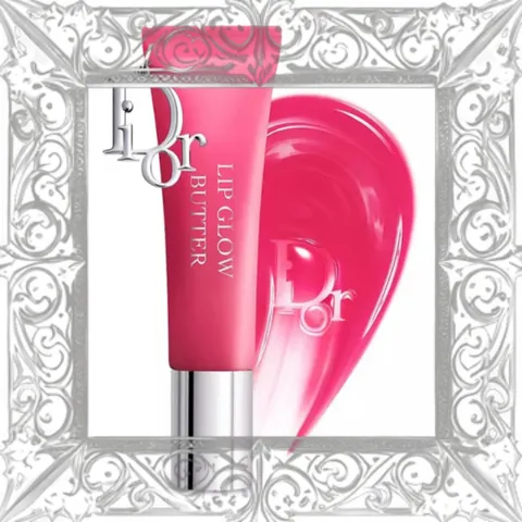 (Đẳng Cấp) [ tester ] Son Dưỡng Dior Addict Lip Glow Butter 105 Lychee Màu Hồng Fuchsia Đầy Đủ