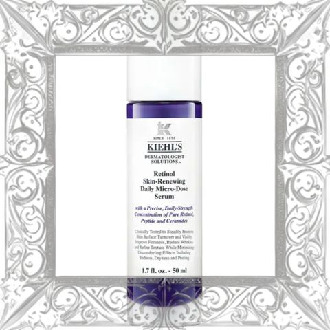 (Hàng Chuẩn) Tinh Chất Tái Tạo Da Kiehl's Retinol Skin-Renewing Serum 50ml Serum Làm Đẹp Giảm Nếp Nhăn, Phục Hồi Da Tươi Trẻ, Dành Cho Mọi Dạng Da Đầy Đủ