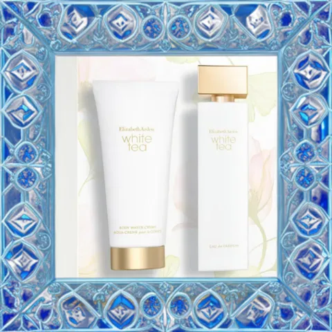 (Cao Cấp) Set Nước Hoa Nữ Elizabeth Arden White Tea 100ml + Kem Dưỡng Thể 100ml Hương Thơm Tươi Mát, Dưỡng ẩm Làn Da Mềm Mại Hàng Chuẩn