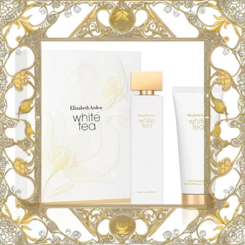 (Hàng Chuẩn) Set Nước Hoa Nữ Elizabeth Arden White Tea 100ml + Kem Dưỡng Thể 100ml Hương Thơm Thanh Lịch, Dưỡng Da Tự Nhiên Uy Tín