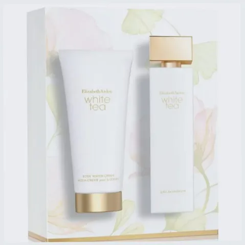 (Hàng Chất) Set Nước Hoa Nữ Elizabeth Arden White Tea Bộ Quà Tặng EDP 100ml và Kem Dưỡng Thể 100ml Hương Thơm Tươi Mát, Dưỡng Ẩm Da Đầy Đủ Hàng Chuẩn