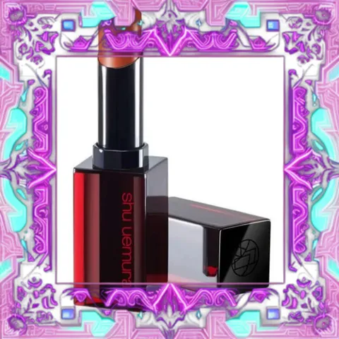 (Loại Tốt) Son Shu Uemura Rouge Unlimited Amplified A OR 598 Son Môi Cam Cháy Sang Trọng, Thời Thượng, Quyến Rũ, Phong Cách Nhật Bản Nhập Khẩu