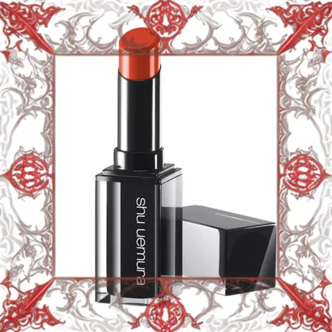 (Nhập Khẩu) Son Shu Uemura 590 Màu Hồng Cam Cháy Son Môi Dưỡng Ẩm Sang Trọng Vỏ Đen Cho Nét Đẹp Trẻ Trung, Thời Thượng Mẫu Mới