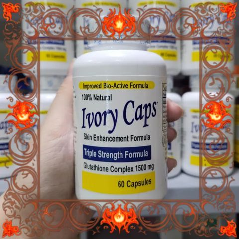 (Bản Mới) Viên Uống Trắng Da Ivory Caps Glutathione 60 Viên Hỗ Trợ Giảm Nám, Tàn Nhang, Làm Da Sáng Mịn Tự Nhiên Đầy Đủ