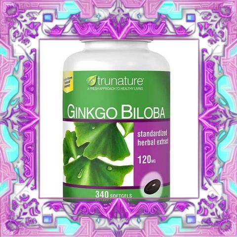 (Cao Cấp) Viên uống Trunature Ginkgo Biloba 120mg Hỗ trợ tuần hoàn não, tăng cường trí nhớ, giảm căng thẳng cho người sử dụng Chính Hãng