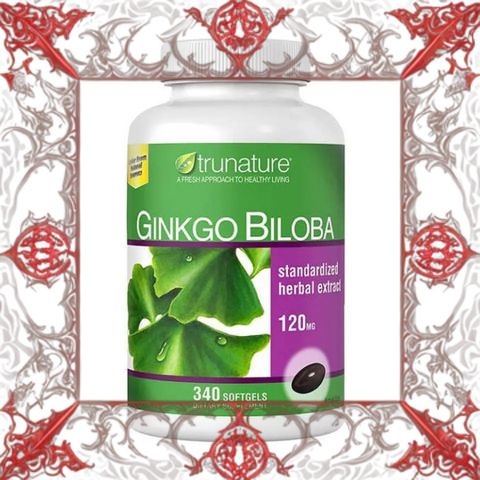 (Loại Tốt) Viên uống Ginkgo Biloba Trunature 120mg Hỗ trợ tuần hoàn não và cải thiện trí nhớ Sản phẩm sức khỏe từ Mỹ Mẫu Mới