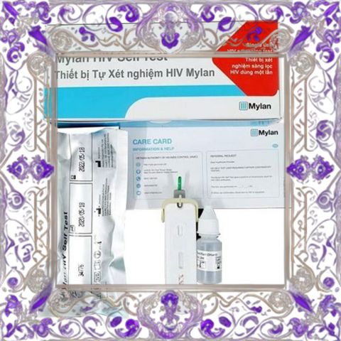 (Cao Cấp) Que Tự Xét Nghiệm HIV Tại Nhà Mylan Bộ Dụng Cụ Kiểm Tra Sức Khỏe Nhanh Chóng và Chính Xác Trong 15 Phút Nội Địa