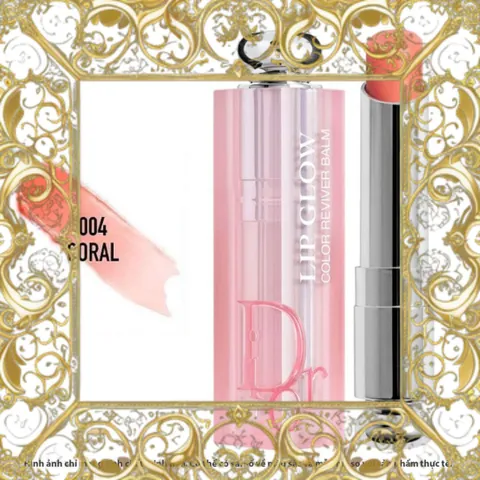 (Hàng Chuẩn) Son Dưỡng Dior Addict Lip Glow 3.2g Màu Cam San Hô 004 Chính Hãng, Dưỡng Ẩm Mềm Mại, Đặc Biệt Cho Đôi Môi Tươi Tắn Chính Hãng