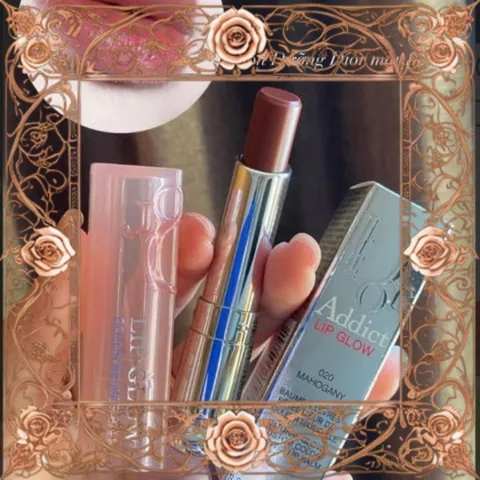 (Cao Cấp) Son dưỡng Dior Addict Lip Glow 020 Mahogany Son môi ẩm mượt, màu sắc tự nhiên, bảo vệ và chăm sóc môi 3.2g Chính Hãng Hàng Chuẩn