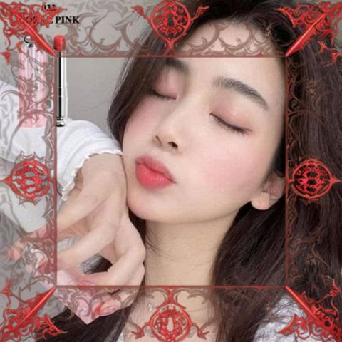 (Hàng Chất) Son Dưỡng Dior Addict Lip Glow Màu Hồng San Hô 033 Coral Pink Chăm Sóc Môi Tự Nhiên 3.2g, Logo Đỏ Chính Hãng Chính Hãng