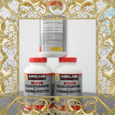 (Bản Mới) Viên uống Glucosamine 1500mg Kirkland Mỹ Hỗ trợ sức khỏe khớp và phục hồi chức năng vận động, 280 viên Chính Hãng