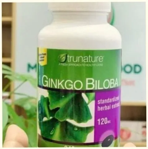(Hàng Chuẩn) Viên Uống Bổ Não Trunature Ginkgo Biloba 120mg Hỗ Trợ Tăng Cường Trí Nhớ và Tập Trung, 340 Viên Chính Hãng Uy Tín Hàng Chuẩn