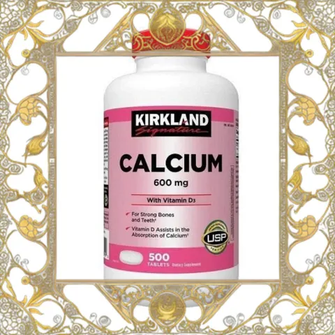 (Loại Tốt) Viên uống Calcium + D3 Kirkland 500 viên Hỗ trợ sức khỏe xương, tăng cường hệ miễn dịch, phòng ngừa loãng xương Chính Hãng Uy Tín
