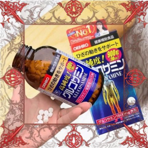 (Nhập Khẩu) Viên uống Glucosamine Nhật Bản Orihiro 1500mg Hỗ Trợ Sức Khỏe Khớp 900 Viên Giảm Đau Nhức, Tăng Cường Vận Động Uy Tín