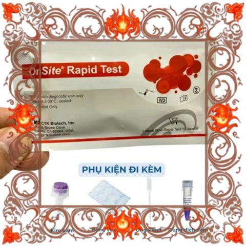 (Nhập Khẩu) Bộ Test HIV Thế Hệ Thứ 4 Ag/Ab Phát Hiện Sớm Từ Ngày Thứ 14 Tiện Lợi, Dễ Sử Dụng, Chăm Sóc Sức Khỏe Cá Nhân Chính Hãng Mẫu Mới