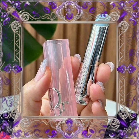 (Bản Mới) Son dưỡng Dior Addict Lip Glow 078 Xanh Nhạt 3.2g Dưỡng ẩm và Làm sáng môi tự nhiên, Chính hãng từ Dior Cao Cấp