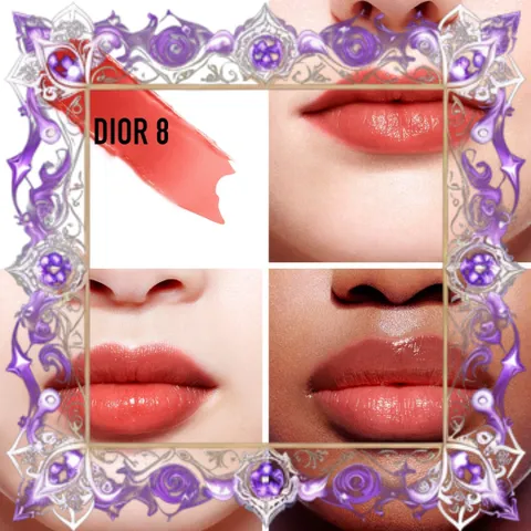 (Hàng Chất) Son Dưỡng Dior 8 Addict Lip Glow 3.2g Màu Đỏ Đất Quyến Rũ, Cung Cấp Độ Ẩm và Sắc Màu Tự Nhiên Chính Hãng Nhập Khẩu