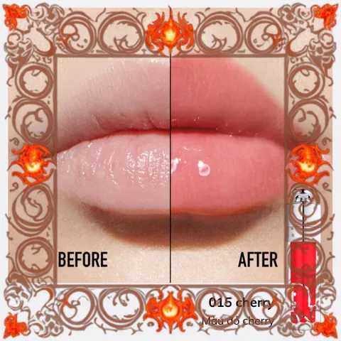 (Cao Cấp) Son Dưỡng Môi Dior Addict Lip Maximizer 015 Cherry Chính Hãng 6ml, Dưỡng Ẩm, Tăng Độ Đầy Đặn Cho Môi, Màu Đỏ Tươi Sáng Nội Địa