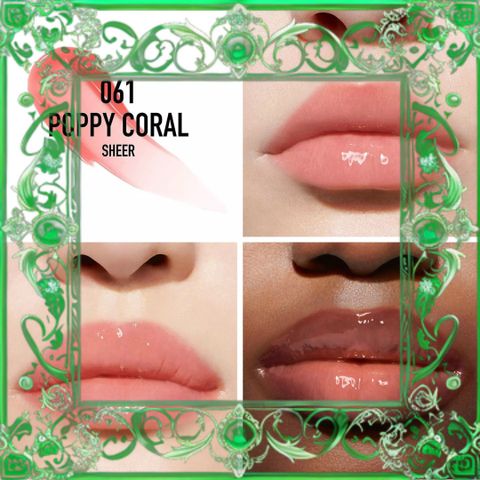 (Nhập Khẩu) Son Dưỡng Môi Dior Addict Lip Maximizer 061 Poppy Coral 6ml Màu Cam Đào San Hô Chính Hãng, Dưỡng Ẩm, Độ Bám Màu Tốt Nhập Khẩu