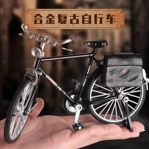 Xe đạp đòn dông thời Pháp (đồ chơi nhựa)-hoài cổ thời 7X, 8X