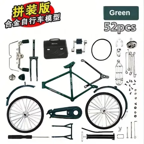 Xe đạp đòn dông thời Pháp (đồ chơi nhựa)-hoài cổ thời 7X, 8X