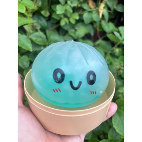Squishy Bánh Bao Trong Suốt Trân Châu