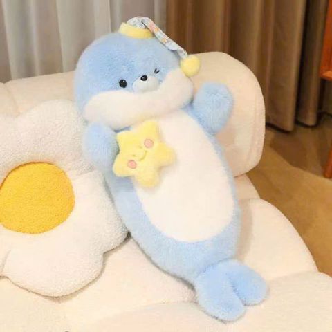 Thú nhồi bông ráy cá size lớn 60cm lông mềm mịn siêu yêu
