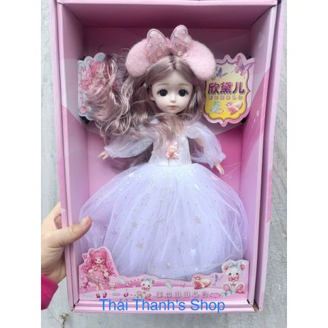 Búp bê công chúa đầm ren