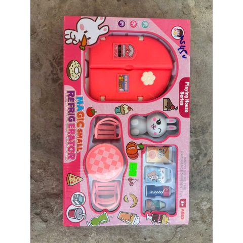 Đồ Chơi Nhựa - Hộp Bếp Hình Thỏ Hồng
