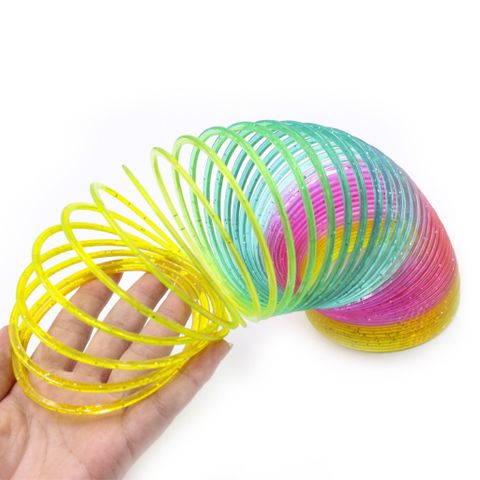 Đồ chơi nhựa- Lò xo ma thuật có hoa văn cực vui nhộn