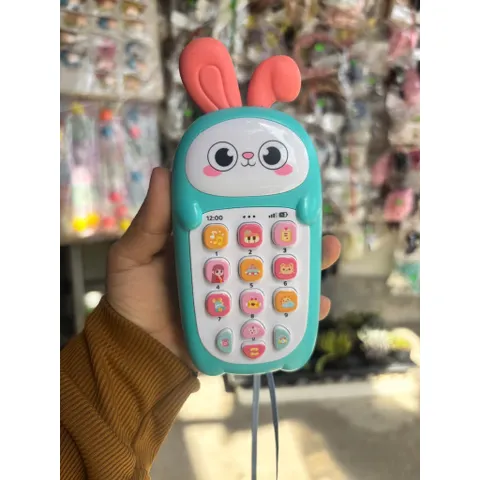 Đồ chơi nhựa - Điện thoại hình thỏ siêu yêu