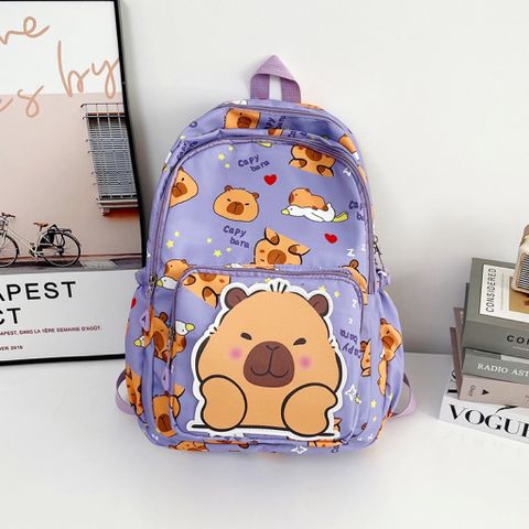 Cặp - Balo hình Capybara cho bé lớp 1-12
