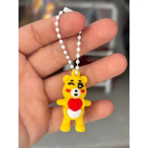 Đồ chơi nhựa Móc khoá mini gấu dâu 783074