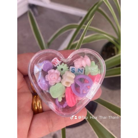 Xỏ xâu vòng mini có kèm dây