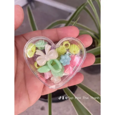 Xỏ xâu vòng mini có kèm dây