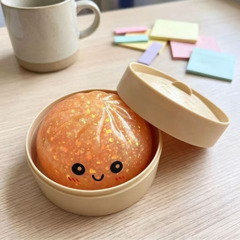 Squishy-Bánh bao trân châu, Bánh bao phát sáng siêu to bự