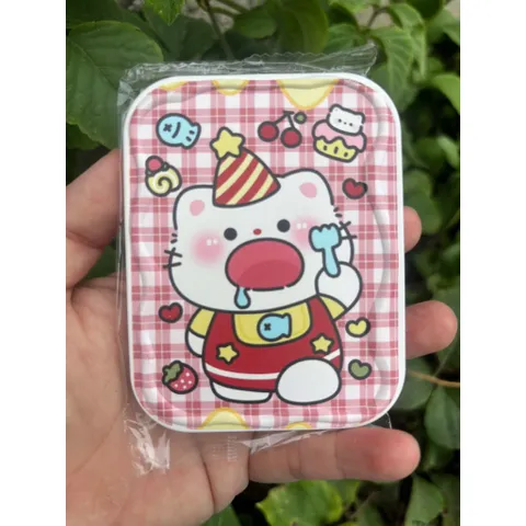 Gương kèm lược hello kitty siêu đáng yêu