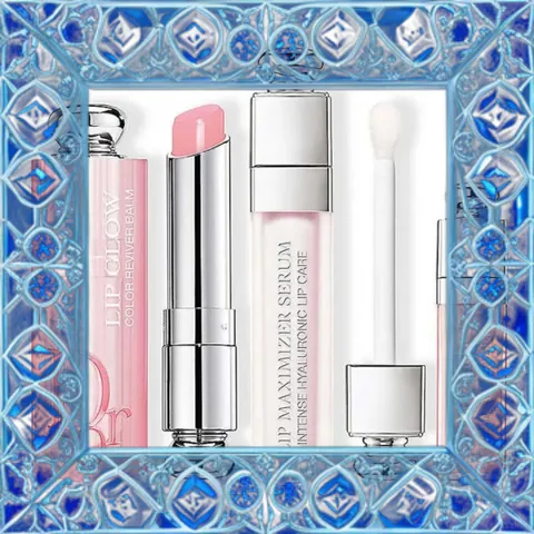 (Chính Hãng) Set Son Dưỡng Dior Addict Natural Glow 3 Món Màu Sắc Tự Nhiên, Nuôi Dưỡng Môi Mềm Mịn, Quà Tặng Sang Trọng cho Phụ Nữ Chính Hãng