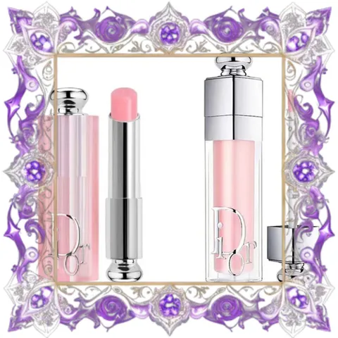 (Loại Tốt) Bộ 2 Son Dưỡng Dior Addict Lip Glow Balm + Addict Lip Maximizer 001 Pink Dưỡng ẩm, Căng mọng, Chính Hãng, Màu Hồng Nhập Khẩu