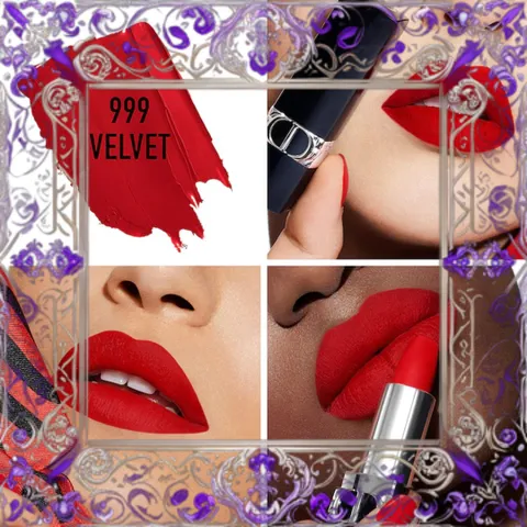 (Hàng Chuẩn) Set Son Dior Rouge Couture 999 Matte & Satin Mini Son Môi Đỏ Cổ Điển, Trang Điểm Đẳng Cấp Nội Địa