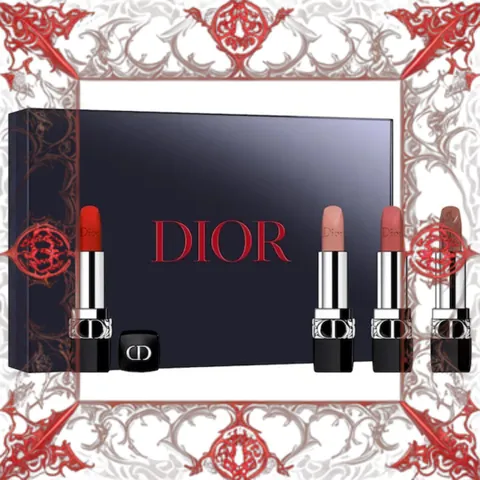 (Chính Hãng) Set 4 Son Mini Dior Rouge Dior Lipstick Chính Hãng 760 Đỏ Thuần, 720 Hồng Đất, 999 Đỏ Tươi, 100 Hồng Nude, Hàng Chuẩn