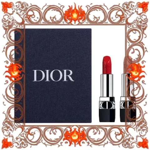 (Cao Cấp) Set 2 Son Mini Dior Rouge Màu 999 và 100 Velvet Chính Hãng Chất Son Mịn, Thiết Kế Sang Trọng, Dễ Dàng Phối Đồ Nhập Khẩu