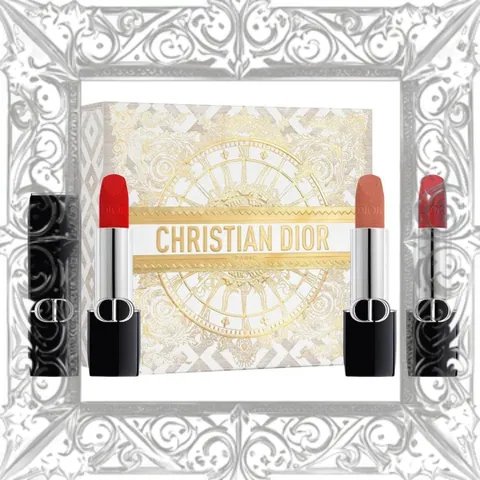 (Chính Hãng) Set Son Dior Mini Rouge Lipstick Chính Hãng 3 Màu Hồng Đất 720, Nâu Đất 200, Đỏ Thuần 999 Dưỡng ẩm, Thiết Kế Nhỏ Gọn, Thời Trang Uy Tín