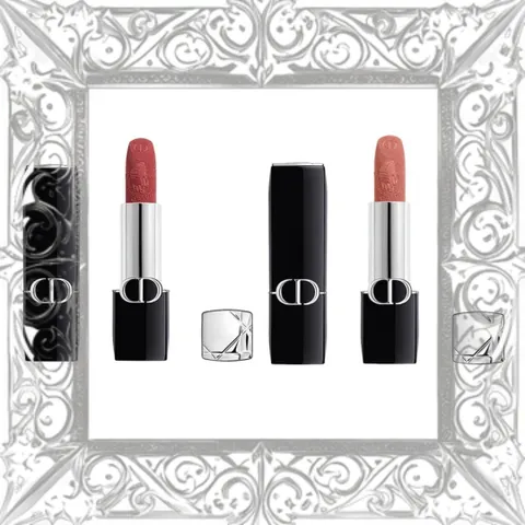 (Bản Mới) Set 2 Son Dior Rouge Dior Plan De Paris Hành Chính Hạn Chế (720 Icone + 100 New Look) Bộ Son Cao Cấp Phong Cách Pháp Đầy Đủ