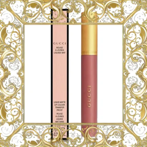 (Đẳng Cấp) Son Kem Gucci Rouge Liquid Matte 521 Nellie Cherrie Đỏ Gạch 6.5ml Chính Hãng, Son Kem Dưỡng Ẩm, Đẹp Quyến Rũ, Sang Trọng Đầy Đủ