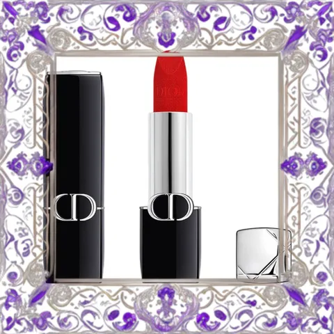 (Bản Mới) Son Môi Dior Rouge Velvet Nắp Hít 2025 Màu 999 Đỏ Tươi Sang Trọng, Lớp Finish Mịn Màng, Độ Bám Màu Xuất Sắc, Chính Hãng Nội Địa