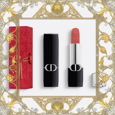(Hàng Chất) Son Dior Rouge Dior 772 Classic Rosewood Phiên Bản Giới Hạn Tết Nguyên Đán, Son Môi Hồng Đất Sang Trọng Chính Hãng Nội Địa