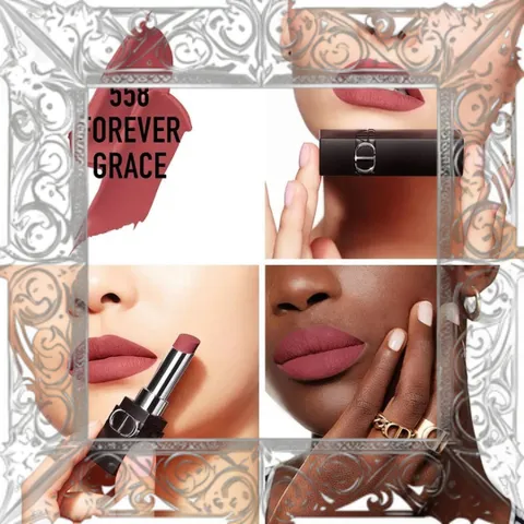 (Đẳng Cấp) Son Dior Rouge Dior Forever 558 Hồng Đất Son Môi Chống Chuyển Màu Bền Màu, Dưỡng Ẩm, Quyến Rũ Hàng Chuẩn