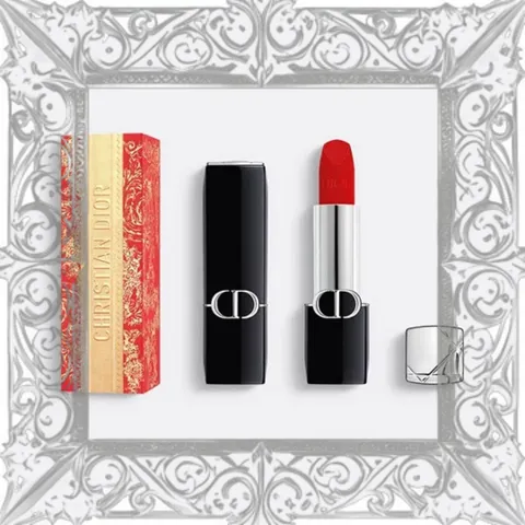 (Chính Hãng) Son Dior Rouge Dior Lunar New Year Limited Edition 777 Fahenheit Màu 77 Đỏ Cam Sang Trọng Dưỡng Ẩm Tuyệt Vời, Quà Tết Hoàn Hảo Hàng Chuẩn