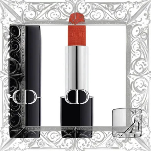 (Chính Hãng) Son Dior Rouge Velvet Nắp Hít (2025) 840 Rayonnante Son Môi Cam Gạch Sang Trọng, Lì Mịn, Chất Velvet Chính Hãng Chính Hãng